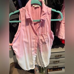 Beachlunchlounge Pink and Teal Shirt